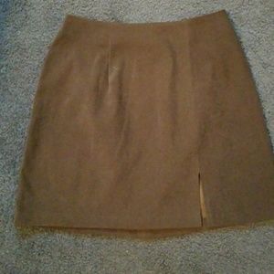 Brown skirt